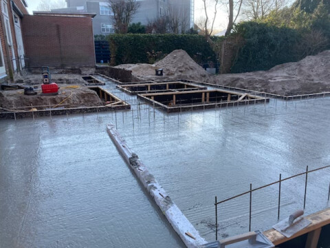 Storten uitbouw Heemstede